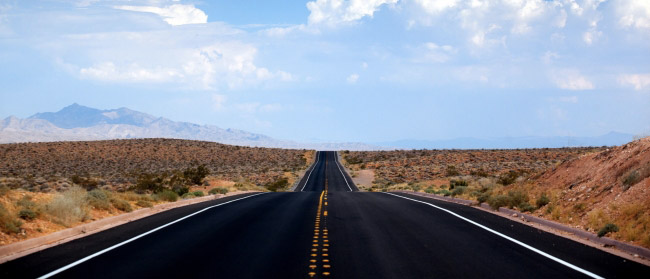 Desert, Road, Nevada