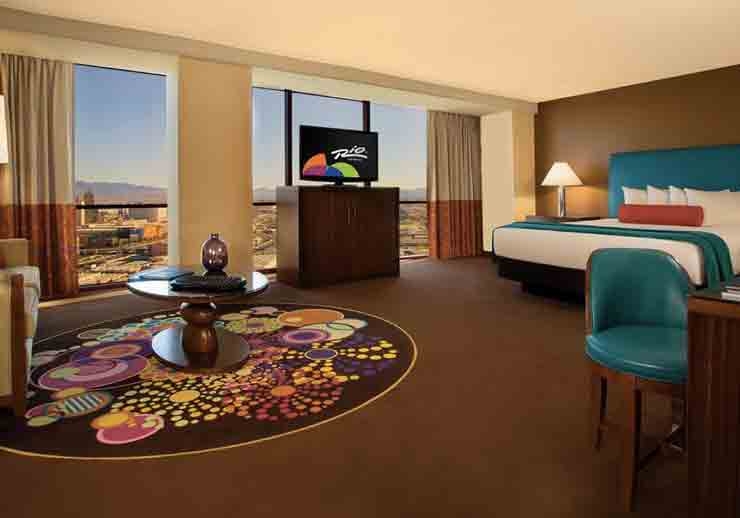 Luxury suite - Las Vegas Rio All Suite Casino & Hotel