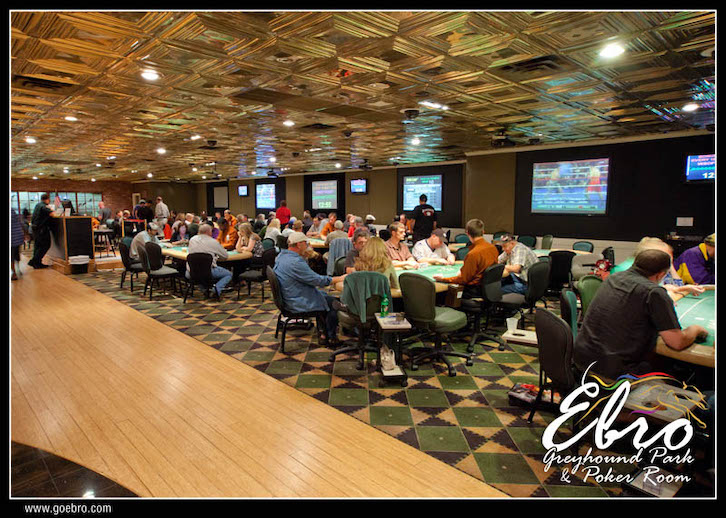 埃布罗Greyhound Park Poker Room